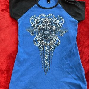 Mcbling grunge t shirt